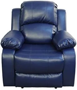 A Ainehome Sectional Recliner Sofa Set Bonded Leather 3 PCS Motion Sofa Loveseat Recliner Couch Manual Reclining Chair With Drop Down Table & Central Console For Living Room (Ginger,3 Piece Set) -Safavieh Furnitue Shop 41qeSWf1BuL. AC