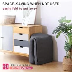 FLOGUOR 6-Position Adjustable Floor Chair With Back Support Adult Padded Floor Seats For Gaming Meditation Indoor Chaise Lounge Chair For Living Room, Bedroom JT8858-GR-US -Safavieh Furnitue Shop 41tqRefqQrL