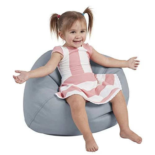 Factory Direct Partners 10478-NV SoftScape Classic 35" Junior Bean Bag Chair, Furniture For Kids, Libraries Or Home - Navy 8 Factory Direct Partners 10478-NV SoftScape Classic 35" Junior Bean Bag Chair, Furniture For Kids, Libraries Or Home - Navy - Image 8