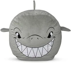 Shark Bean Bag Chair Cover For Kids Ultra-Soft And Fluffy Fur-Like Cover For Kids Bean Bag Chair, Stuffed Animal Storage - Shark Room Decor For Boys, Bean Bags For Kids -Safavieh Furnitue Shop 41wBdsWwsS. AC