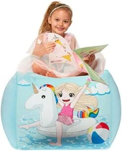 Inner Liner For Stuffed Animal Storage Cover, Bean Bag Replacement Cover For Beanbag Chair Easy Cleaning (No Beans) Large Size/Pink 25 Inner Liner For Stuffed Animal Storage Cover, Bean Bag Replacement Cover For Beanbag Chair Easy Cleaning (No Beans) Large Size/Pink -Safavieh Furnitue Shop 41wOgYxHCnL. AC