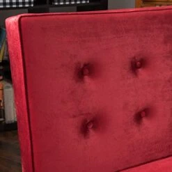 Christopher Knight Home Darrow Velvet Modern Armless Chair, Berry -Safavieh Furnitue Shop 41wSv0SkrML