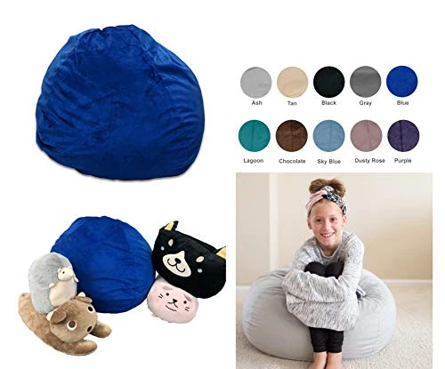 Pillowtex Quality Kids Memory Foam Bean Bag Chair - 3ft Bags With Removable Washable Cover 5 Pillowtex Quality Kids Memory Foam Bean Bag Chair - 3ft Bags With Removable Washable Cover - Image 5