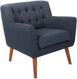 OSP Home Furnishings Arm Chair, 32"W X 28.63"D X 31.63"H, Green -Safavieh Furnitue Shop 41xu1XmG0wL. AC