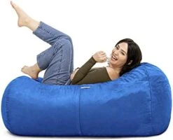 Jaxx Sofa Saxx Bean Bag Lounger, 4-Feet, Lime -Safavieh Furnitue Shop 41zuvKHKAML. AC