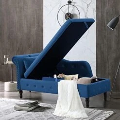 Velvet Chaise Lounge Indoor Chair With Pillow, Button Tufted Right Arm Facing Lounge Chair Bed With Nailhead Trim And Turned Legs, Modern Sleeper Sofa Couch For Living Room Bedroom Office (Rose) 19 Velvet Chaise Lounge Indoor Chair With Pillow, Button Tufted Right Arm Facing Lounge Chair Bed With Nailhead Trim And Turned Legs, Modern Sleeper Sofa Couch For Living Room Bedroom Office (Rose) -Safavieh Furnitue Shop 510Bui4tEYL. AC