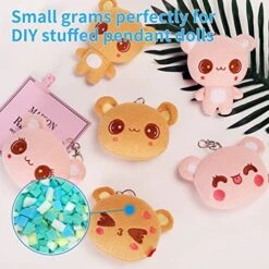 Welacer 250G Shredded Memory Foam Filling For Small Pillow Plush Doll Arts Crafts Refill, Without Added Gel Particles, Premium Soft And Great For Stuffing, Multi Color And Shape -Safavieh Furnitue Shop 512HSoJHqgL