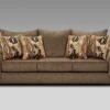 Roundhill Furniture Camero Cafe Fabric 4 Piece Living Room Set