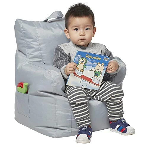 Factory Direct Partners 10481-FB Cali Alpine Sack Bean Bag Chair, Dirt-Resistant Coated Oxford Fabric - French Blue 14 Factory Direct Partners 10481-FB Cali Alpine Sack Bean Bag Chair, Dirt-Resistant Coated Oxford Fabric - French Blue - Image 14