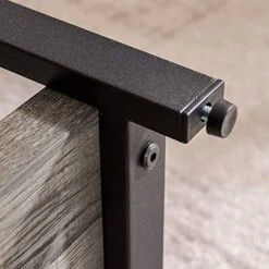 GRELO HOME Foyer Tables For Entryway, Rustic Narrow Console Table For Living Room, 3-Tier Industrial Sofa Table, 39 Inch Gray Oak -Safavieh Furnitue Shop 513dKOaL6rL