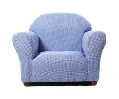 KEET Roundy Kid's Chair, Combo Chair W/Cover, Navy -Safavieh Furnitue Shop 514FhC2d59L