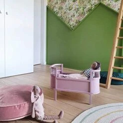 YIUOR Velvet Pouf For Nursery Floor Cushion Soft Round Throw Pillow Baby Room Seat Mattress Bean Bag Chair For Reading Nook -Safavieh Furnitue Shop 5169Ysa9ezL