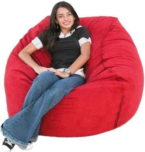 Cozy Sack 3-BB-CINNABAR Bean Bag Chair, 3 Foot XL 6 Cozy Sack 3-BB-CINNABAR Bean Bag Chair, 3 Foot XL - Image 6