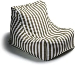 Jaxx Ponce Outdoor Bean Bag Chair, Navy -Safavieh Furnitue Shop 516UQVa e7L. AC