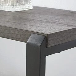 EXCEFUR Sofa Table, Rustic Console Table For Living Room, Foyer Tables For Entryway With 3-Tier Open Shelf, Grey 9 EXCEFUR Sofa Table, Rustic Console Table For Living Room, Foyer Tables For Entryway With 3-Tier Open Shelf, Grey -Safavieh Furnitue Shop 518q42tVvmS