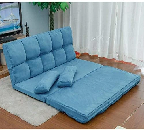 YSKWA Adjustable Fabric Folding Chaise Lounge Sofa Chair Floor Couch, Foldable With 5 Reclining Position, Love Seat,Beige 6 YSKWA Adjustable Fabric Folding Chaise Lounge Sofa Chair Floor Couch, Foldable With 5 Reclining Position, Love Seat,Beige - Image 6