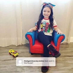 Delta Children Figural Upholstered Chair, Marvel Spider-Man 7 Delta Children Figural Upholstered Chair, Marvel Spider-Man -Safavieh Furnitue Shop 51AhNNJwX7L