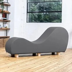 Avana Chaise Lounge Chair For Stretching And Relaxation, Maple Wood Feet, Microvelvet - Marine 18 Avana Chaise Lounge Chair For Stretching And Relaxation, Maple Wood Feet, Microvelvet - Marine -Safavieh Furnitue Shop 51FawSYswuL. AC