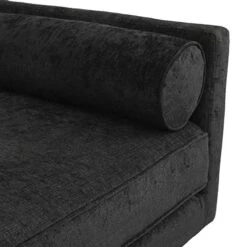 Christopher Knight Home Cagle Chaise Lounge,Wood, Black + Dark Brown -Safavieh Furnitue Shop 51GAO0M7TuL