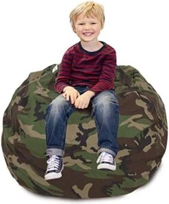 CALA Stuffed Animal Storage Bean Bag Chair-Cover Only- Extra Large 38" Kids Soft Toy Storage - 100% Cotton Canvas Bean Bag Chair(Camouflage) 23 CALA Stuffed Animal Storage Bean Bag Chair-Cover Only- Extra Large 38" Kids Soft Toy Storage - 100% Cotton Canvas Bean Bag Chair(Camouflage) -Safavieh Furnitue Shop 51Gy1cM nL. AC