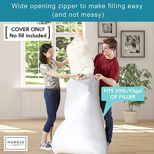 Huddle Supply Co Bean Bag Liner Designer Stuffie Seat Bean Bag Cover 2 Huddle Supply Co Bean Bag Liner Designer Stuffie Seat Bean Bag Cover - Image 2