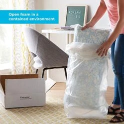 Linenspa Shredded Memory Foam - Craft Foam - Replacement Fill For Pillows, Bean Bags, Chairs, Dog Beds, Stuffed Animals, and Crafts, 5 Lbs -Safavieh Furnitue Shop 51KYFyUWzlL