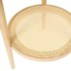 Nathan James Oraa Round Modern Side Accent Or End Table For Living Bedroom And Nursery Room, 1, Light Brown -Safavieh Furnitue Shop 51Kh80v1yeL