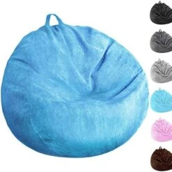 Bean Bag Chair Cover (No Filler) Washable Ultra Soft Corduroy Sturdy Zipper Beanbag Cover For Organizing Plush Toys Or Textile, Sack Bean Bag For Kids, Adults, Teens -Safavieh Furnitue Shop 51MNugRVnFL. AC