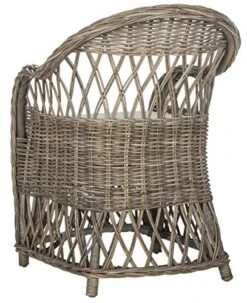 Safavieh Home Collection Inez Natural Wicker Club Chair -Safavieh Furnitue Shop 51SzSUOt5HL