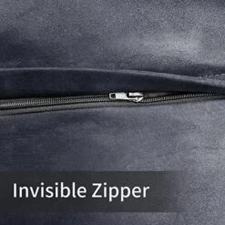 Anuwaa Bean Bag Chair Cover - Soft Suede Fabric Bean Bag Cover, Washable Lazy Sofa Bed Cover, Sack Bean Bag Chair For Adults And Teens, Living Room Furniture, 4ft Black(Cover Only, No Filler) -Safavieh Furnitue Shop 51Szq39rAiL