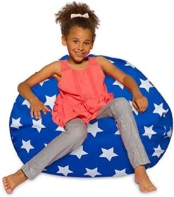 Posh Beanbags Bean Bag Chair, X-Large Machine Washable - Canvas Unicorn And Rainbows On Purple -Safavieh Furnitue Shop 51TbzkVzavS. AC