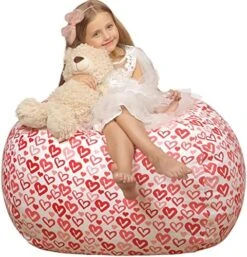 Wekapo Stuffed Animal Storage Bean Bag Chair Cover For Kids | Stuffable Zipper Beanbag For Organizing Children Plush Toys Large Premium Cotton Canvas 27 Wekapo Stuffed Animal Storage Bean Bag Chair Cover For Kids | Stuffable Zipper Beanbag For Organizing Children Plush Toys Large Premium Cotton Canvas -Safavieh Furnitue Shop 51UUenP7gFL. AC