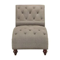Lexicon Lambart Chaise Lounge, Brown (Bronze Nailheads) -Safavieh Furnitue Shop 51WJ6gjwh7L