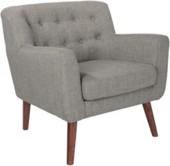 OSP Home Furnishings Arm Chair, 32"W X 28.63"D X 31.63"H, Green -Safavieh Furnitue Shop 51XWtHM5oCL. AC