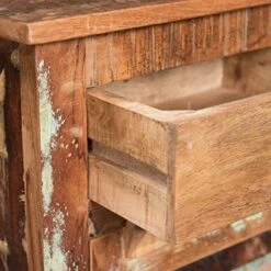 Great Deal Furniture Salome Wooden Side Table With Drawer, Distressed Paint -Safavieh Furnitue Shop 51Yk6K8KdAL