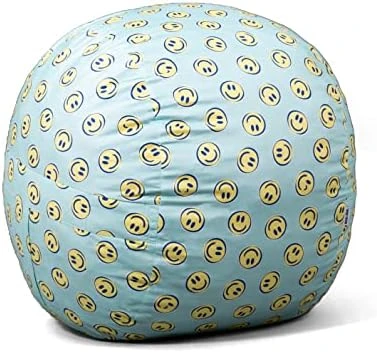 Big Joe Fuf Medium Foam Filled Bean Bag Chair With Removable Cover, Cobalt Lenox, 3ft Big 12 Big Joe Fuf Medium Foam Filled Bean Bag Chair With Removable Cover, Cobalt Lenox, 3ft Big - Image 12