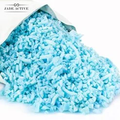 Jade Active Bean Bag Filler, 10 LBS Premium Bean Bag Booster Shredded Memory Foam, Soft Foam Stuffing For Dog Bed Or Couch Cushion, Bean Bag Filling Even For Artwork -Safavieh Furnitue Shop 51aXPO3Gt3L