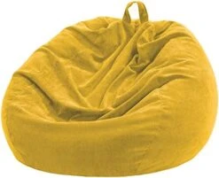 Nobildonna Bean Bag Chair Cover (No Filler) For Kids And Adults. Extra Large 300L Beanbag Stuffed Animal Storage Soft Premium Corduroy -Safavieh Furnitue Shop 51bt1aiDPsL. AC