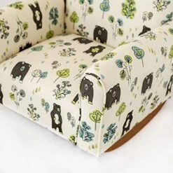 GENERIC Kid's Chair, Toddler's Upholstered Armchair, Child's Rocking Chair (Bears & Trees Print, Rockers), 19D X 21W X 19.5H In (KC100R) -Safavieh Furnitue Shop 51fGuDXoTaL