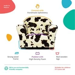 Keet Roundy Faux Fur Children's Chair -Safavieh Furnitue Shop 51fxWcVmaFL