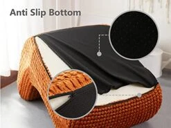 N&V Single Seated Foam Sofa, Armless Floor Sofa, One Piece High Density Foam, Removable And Machine Washable Cover, Champagne 15 N&V Single Seated Foam Sofa, Armless Floor Sofa, One Piece High Density Foam, Removable And Machine Washable Cover, Champagne -Safavieh Furnitue Shop 51kbq4iX2pL