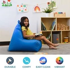 Factory Direct Partners 10481-FB Cali Alpine Sack Bean Bag Chair, Dirt-Resistant Coated Oxford Fabric - French Blue 18 Factory Direct Partners 10481-FB Cali Alpine Sack Bean Bag Chair, Dirt-Resistant Coated Oxford Fabric - French Blue -Safavieh Furnitue Shop 51nUWZ4f9ML