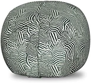 Lunarable Mermaid Scale Storage Toy Bag Chair, Continuous Japanese Circular Pattern Overlap Rounds In Aqua Color Palette, Stuffed Animal Organizer Washable Bag, Small Size, Blue Purple 11 Lunarable Mermaid Scale Storage Toy Bag Chair, Continuous Japanese Circular Pattern Overlap Rounds In Aqua Color Palette, Stuffed Animal Organizer Washable Bag, Small Size, Blue Purple - Image 11