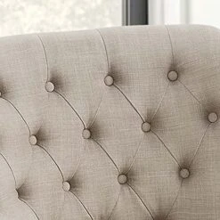 Rosevera Ember Accent, Mid Century Modern Chair For Living Ottoman Comfy Seat,Tub Sofa For Bedroom Reading Room, Standard, Linen Beige -Safavieh Furnitue Shop 51sWFeME2OL