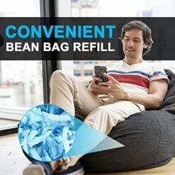 DR.DUDU 10lbs Shredded Memory Foam Filling For Bean Bag Filler, Soft And Convenient Pillow Stuffing Foam For Couch Cushion Dog Bed Chair Arts Crafts, Added Gel Particles -Safavieh Furnitue Shop 51srKwkoVqL