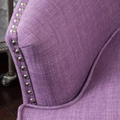 Christopher Knight Home Tafton Fabric Club Chair, Light Purple -Safavieh Furnitue Shop 51u9KJF4M0L