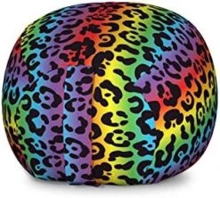 Ambesonne Zebra Print Storage Toy Bag Chair, Striped Zebra Animal Print Nature Wildlife Inspired Simplistic Illustration, Stuffed Animal Organizer Washable Bag, Small Size, White Charcoal -Safavieh Furnitue Shop 51uMTIGbL6L. AC