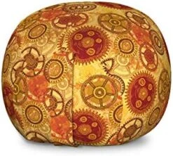 Ambesonne Zebra Print Storage Toy Bag Chair, Striped Zebra Animal Print Nature Wildlife Inspired Simplistic Illustration, Stuffed Animal Organizer Washable Bag, Small Size, White Charcoal -Safavieh Furnitue Shop 51x1yL4wxXL. AC