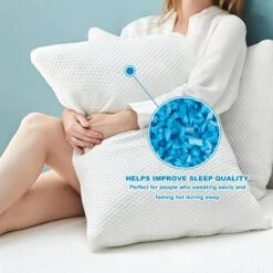 Molblly Bean Bag Filler Foam 20lbs Blue Premium Shredded Memory Foam Filling For Pillow Dog Beds Chairs Cushions And Arts Crafts, Added Gel Particles ， Soft And Great For Stuffing -Safavieh Furnitue Shop 51yaXkpIQJL