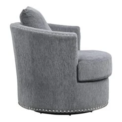 Lexicon Winona Swivel Chair, Gray -Safavieh Furnitue Shop 51yn8ES6JmL